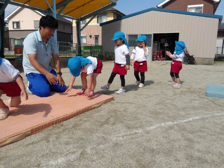 体操教室のようす